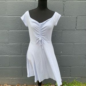 Baby blue babydoll dress / skater dress perfect for summer light weight mini